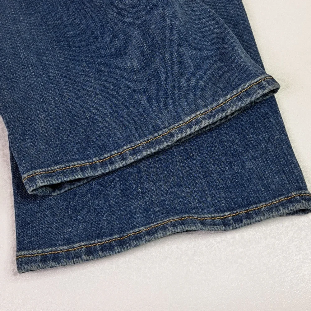 New Eddie Bauer Voyager High Rise Straight Sorbtek Blue Jeans Size 20W - Picture 12 of 17